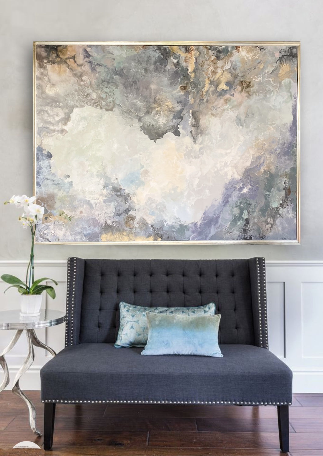 Smokey Embers original fine art painting