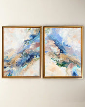 Refined Reflection I & II original fine art paintings
