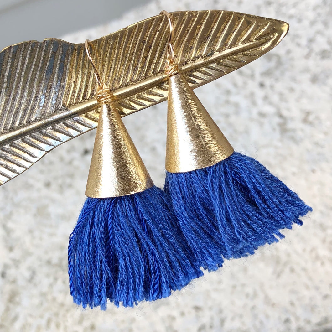 Blue Charlotte Earring