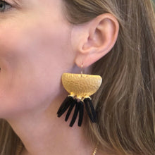 Boho midnight earring