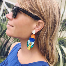 Lia Leather Earring
