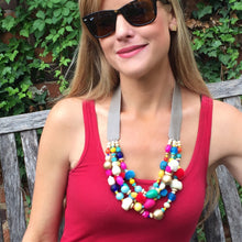 Lucy Pom Necklace