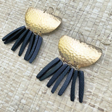 Boho midnight earring