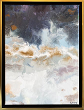 Indigo Sapphire I & II original fine art paintings