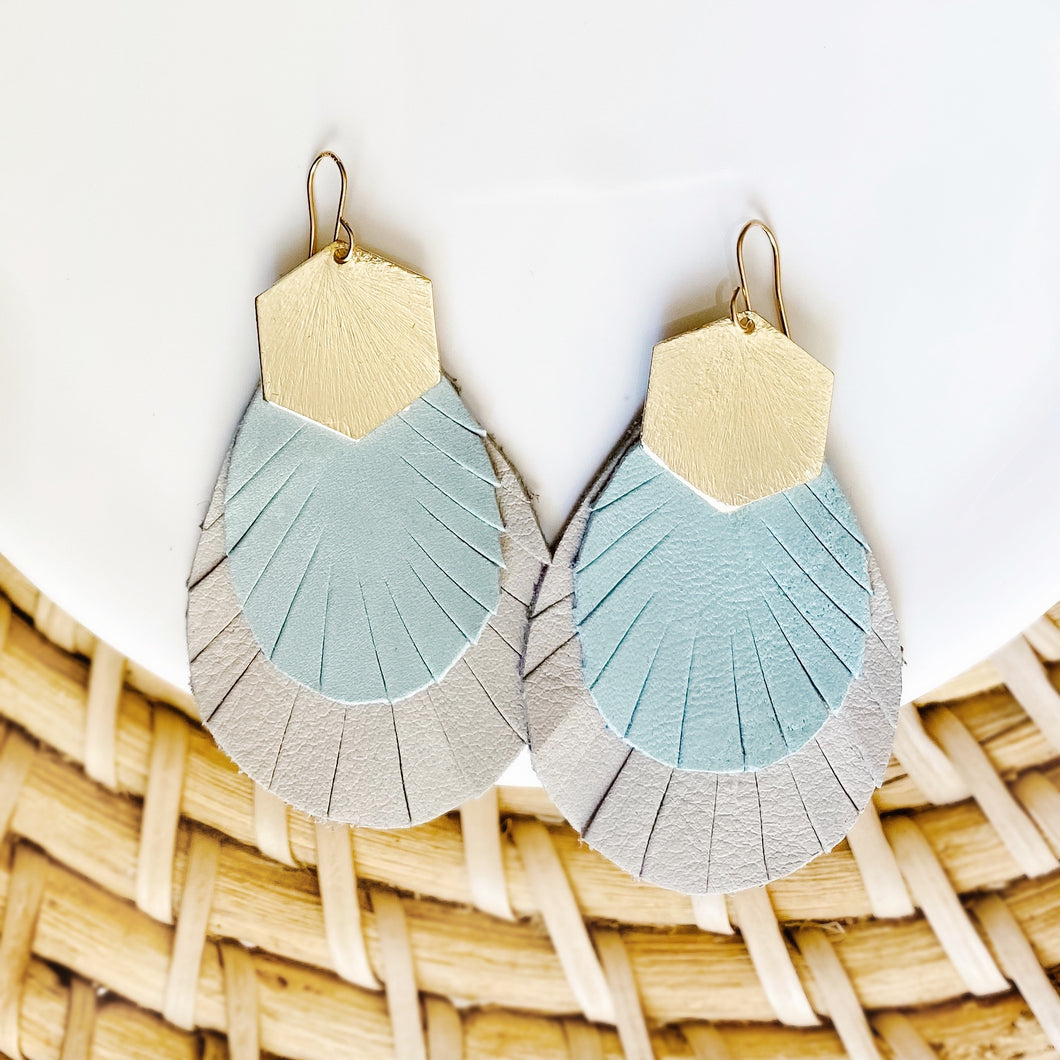 North Leather Earrings