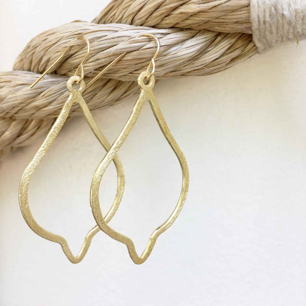 Baja Gold Hoop earring
