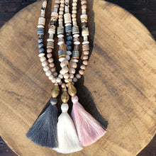 Rhen Ivory Tassel Necklace
