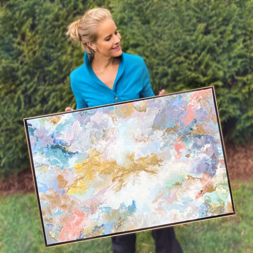 Golden Breeze original fine art painting