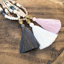 Rhen Ivory Tassel Necklace