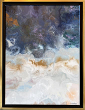 Indigo Sapphire I & II original fine art paintings