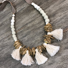 Fringe Taupe Necklace