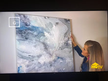 Blue Symphony Original Fine Art Painting  (as seen on HGTV)