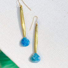 Hydrangea Blue earring