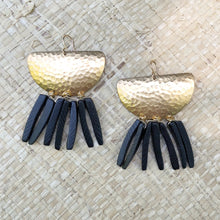 Boho midnight earring