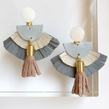 Celine Leather Earrings