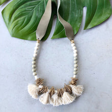 Fringe Khaki Necklace