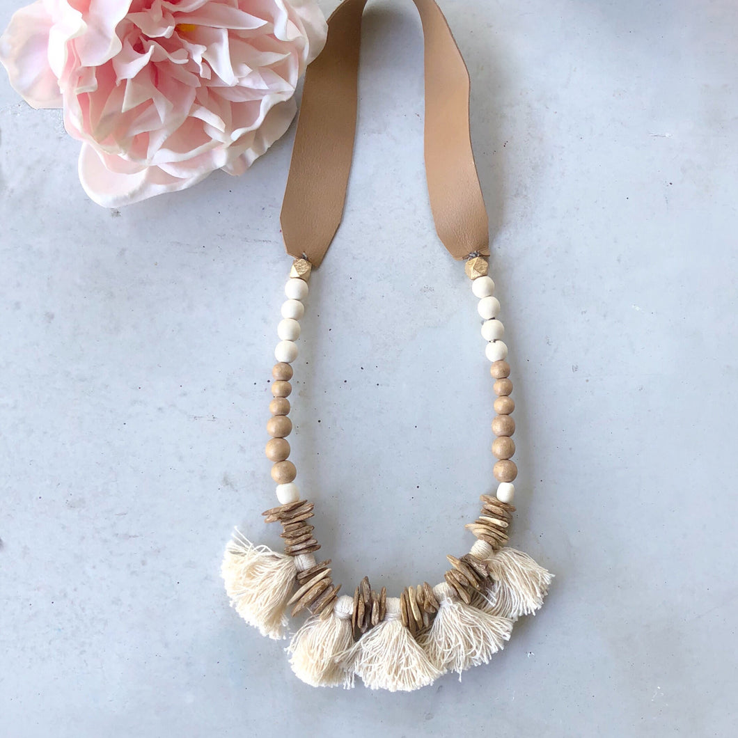 Fringe Camel Necklace