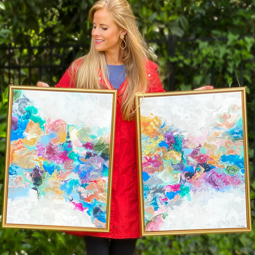 Free Spirit I & II original fine art painting