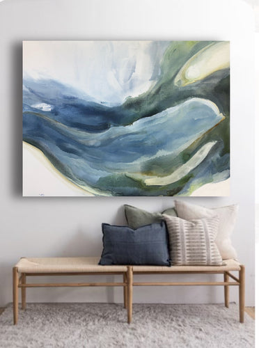 In The Calm original fine art painting