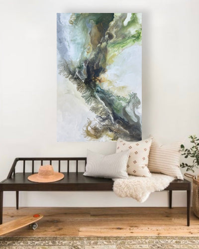 Under the Shaded Oak original fine art painting