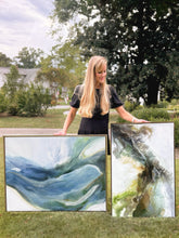 In The Calm original fine art painting