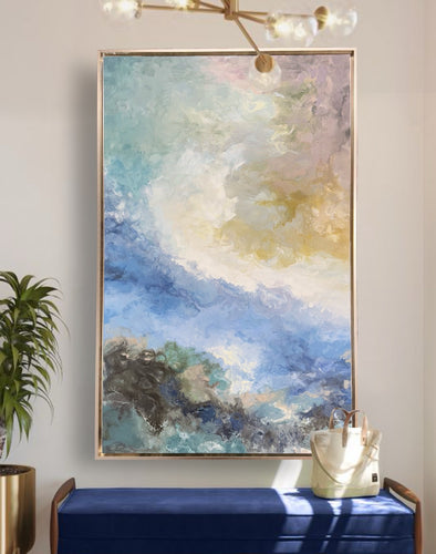 Floral Drift original fine art painting
