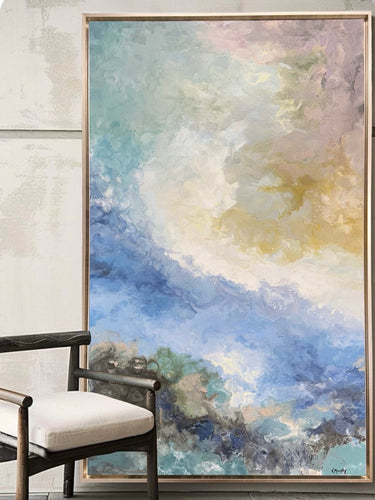 Floral Drift original fine art painting