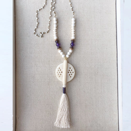 Grace Tassel Necklace