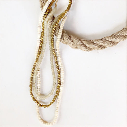 Cowrie Layering Necklaces