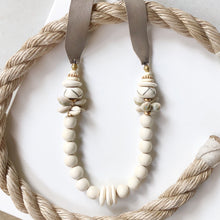 Cowrie leather Necklace