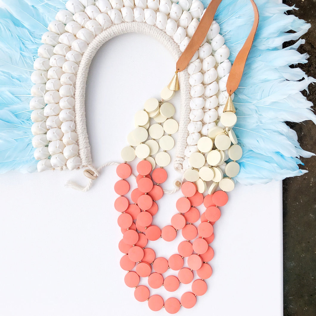 Coral Layers Necklace