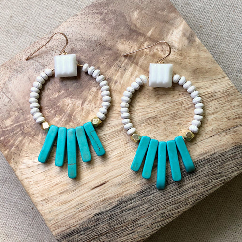 Rachel Turquoise Earring