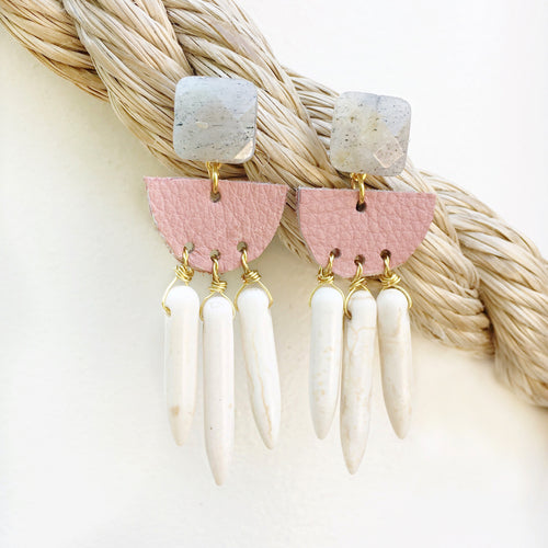 Tribal Blush Earring