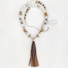 Sandy Tassel necklace