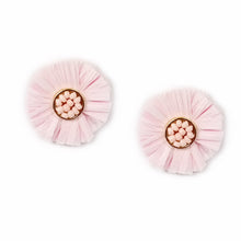 Flower Bomb soft pink earring