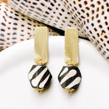 Batik earrings