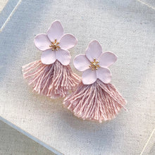 Blush Floral Earring