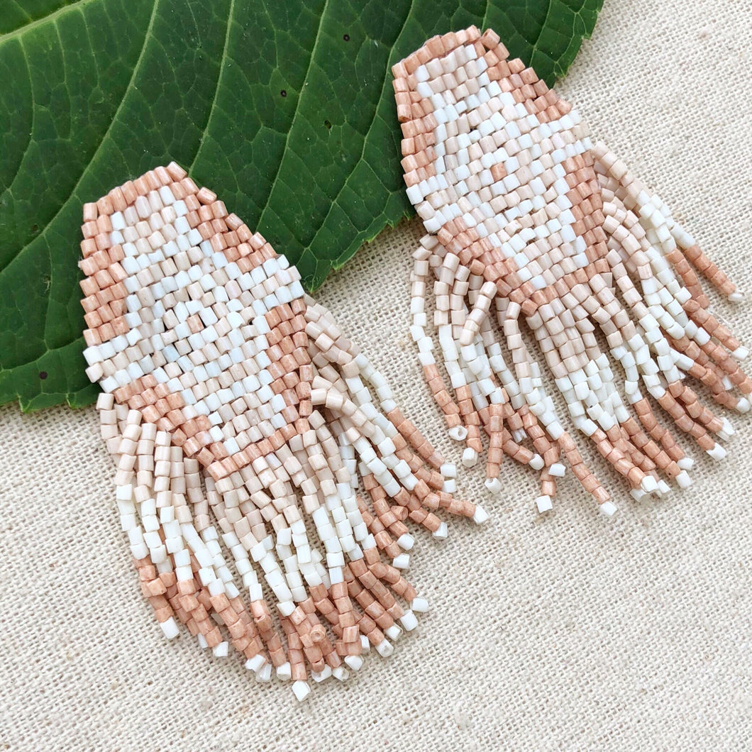 Maya coral Earrings